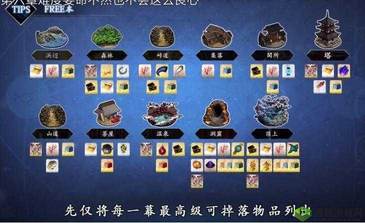 FGO 鬼岛复刻掉落详情 活动材料全面掉落一览无余